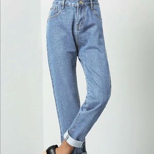 Shein High Waisted Ankle Cut Skinny Jeans